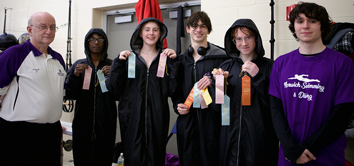 Norwich Swim ends season on a high note at sectionals